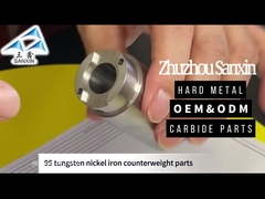 Parti di contrappeso di ferro di nichel di tungsteno