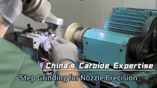 Zhuzhou Sanxin: linea di produzione di parti in metallo duro di precisione